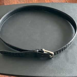 Cabela's Black Leather Belt